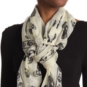 Alexander McQueen silk scarf